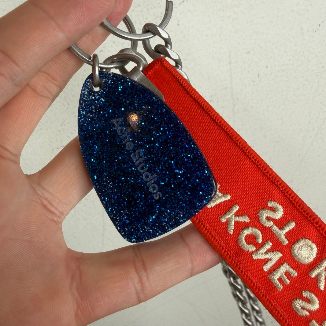 Acne Studios Stadyum Charm Wallet Chain