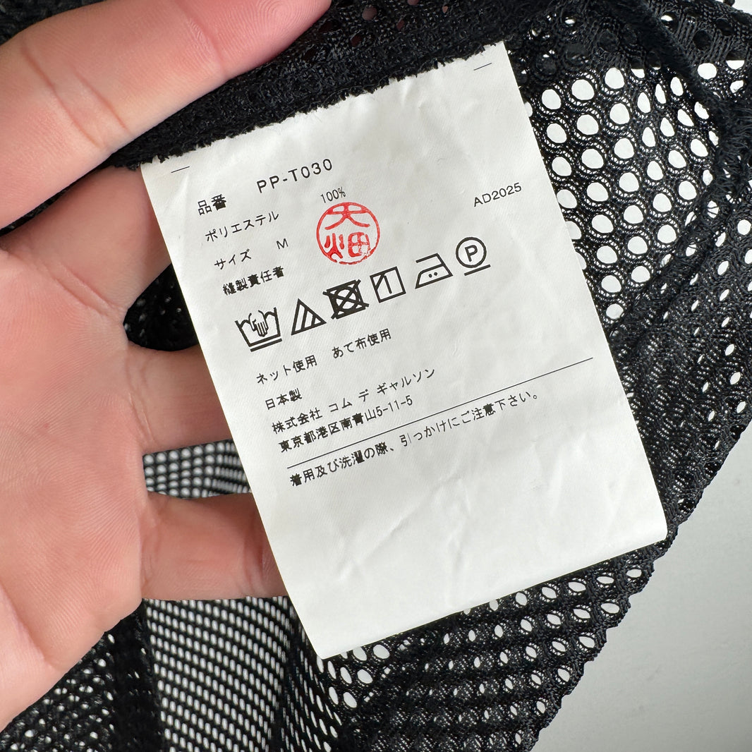CDG Mesh Jersey T-Shirt