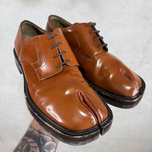 Margiela Brown Tabi Derbys