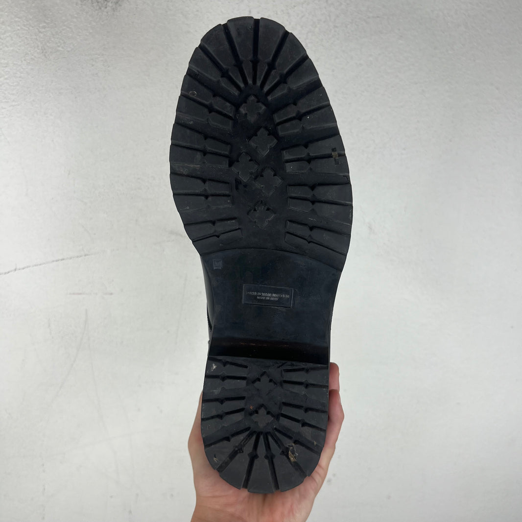 Dries Van Noten Black Leather Derby