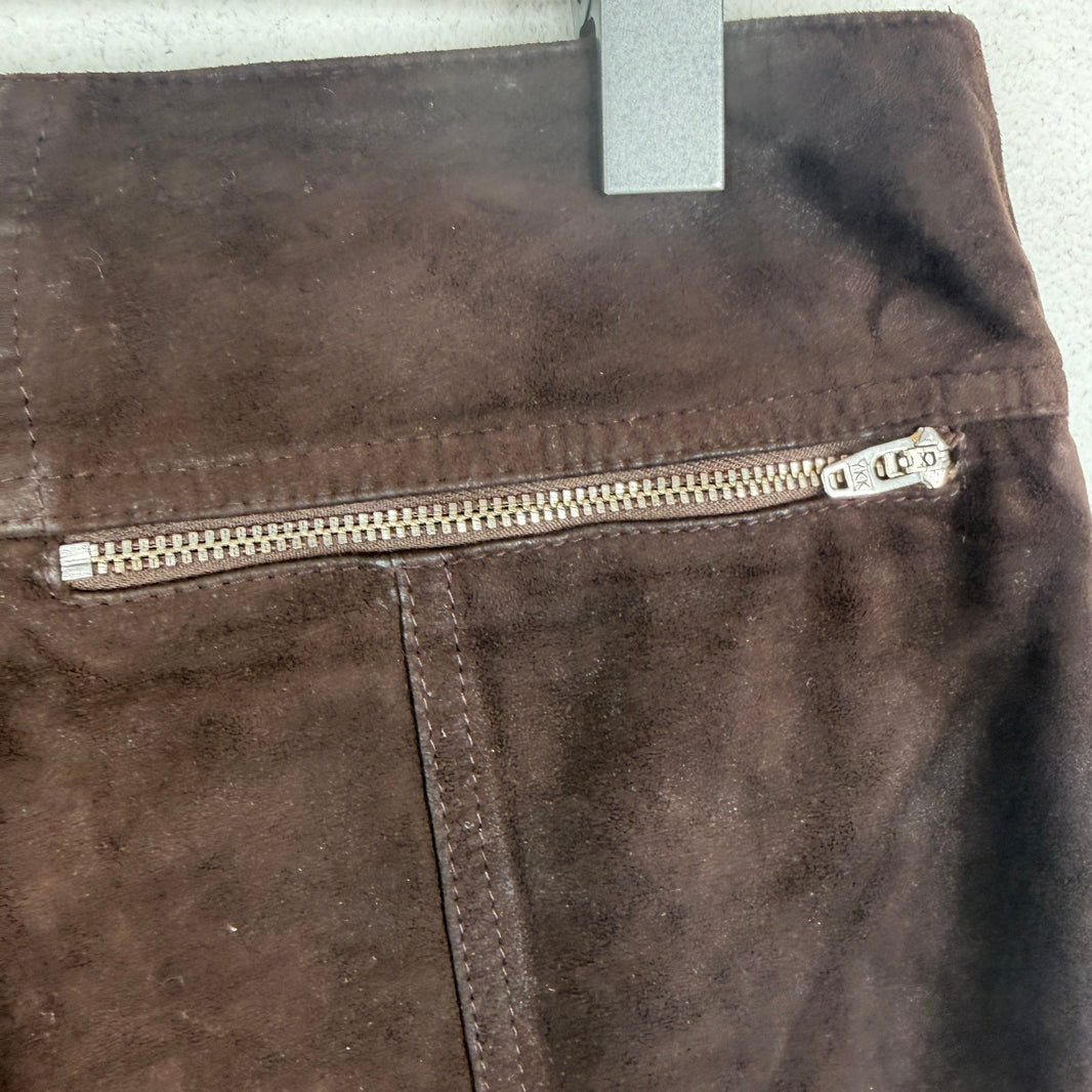 Alyx Leather Suede Zipper Pants
