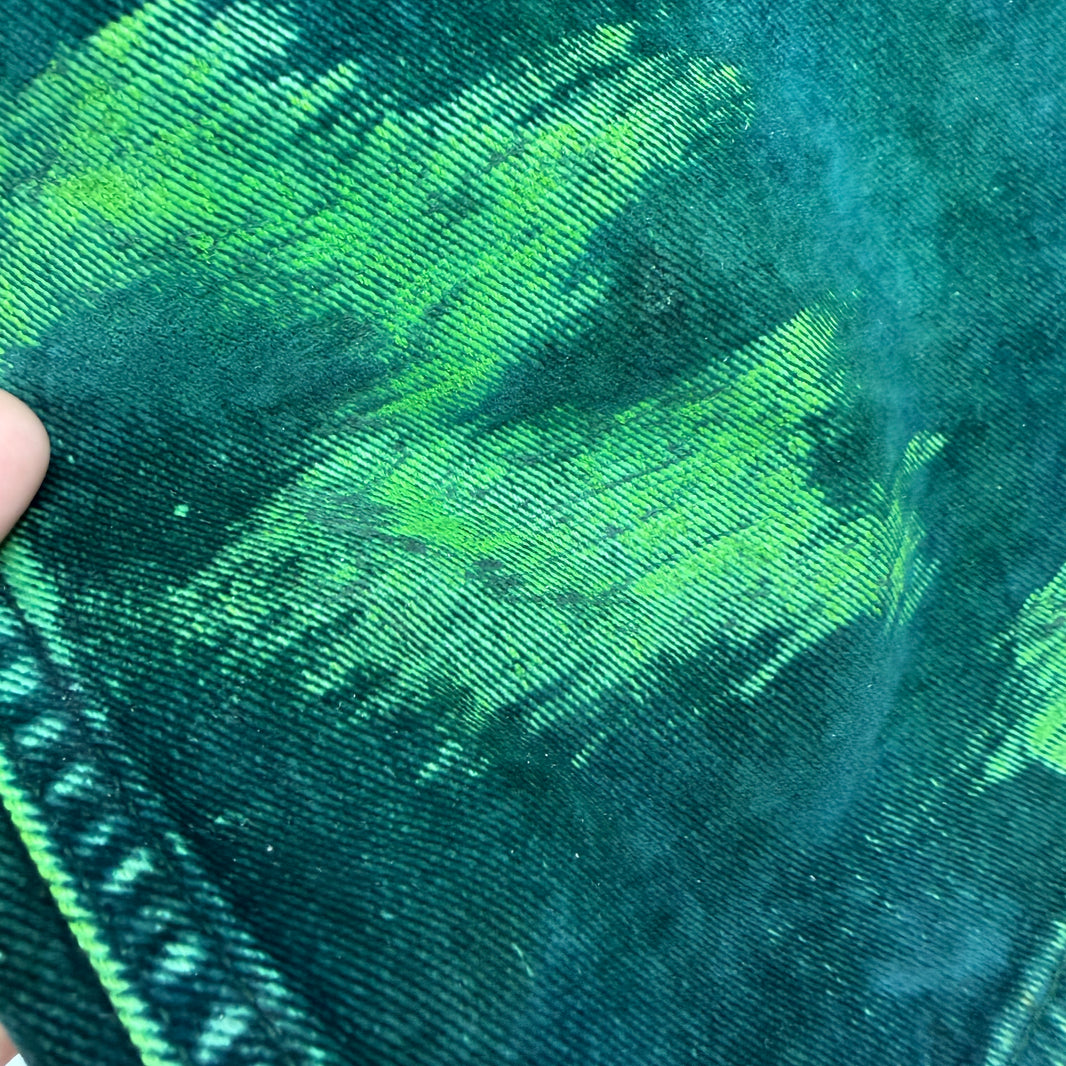 Marni Green Flared Denim Jeans