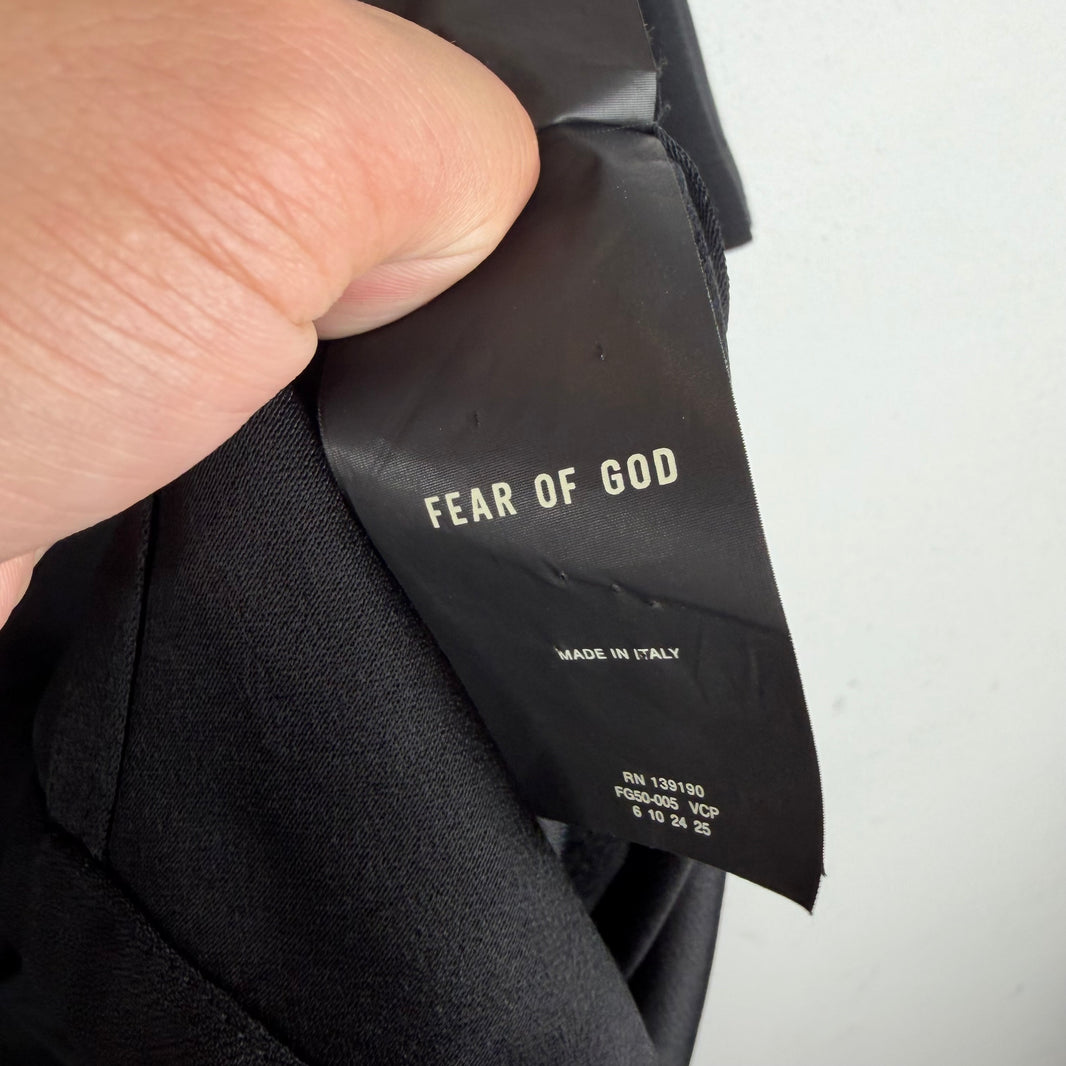 Fear Of God Viscose Shoulder Pad Button Up Shirt