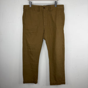 RRL Brown Wool Blend Trousers