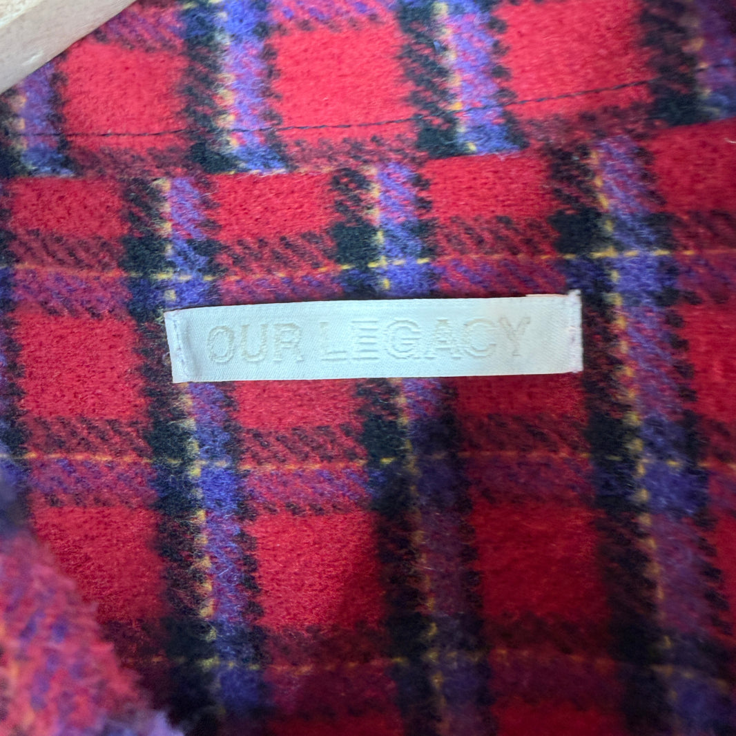 Our Legacy Red Work Shop Flannel