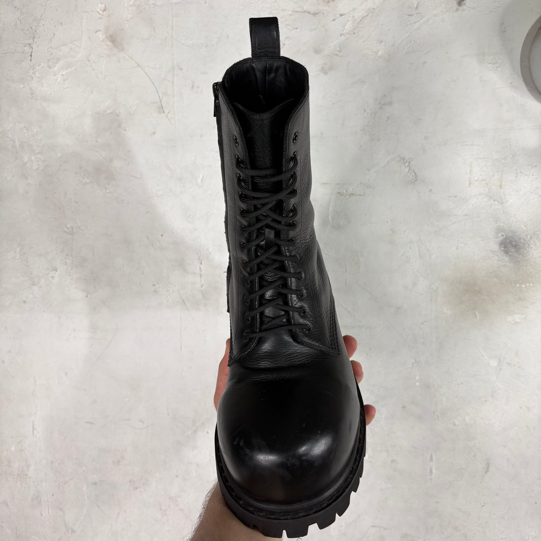Balenciaga Leather Stomper Boot