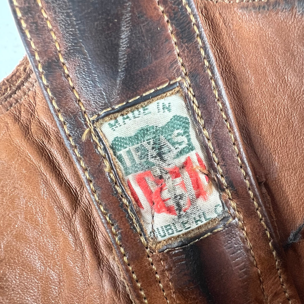 RRL Plainview Roughout Suede Logo Boots