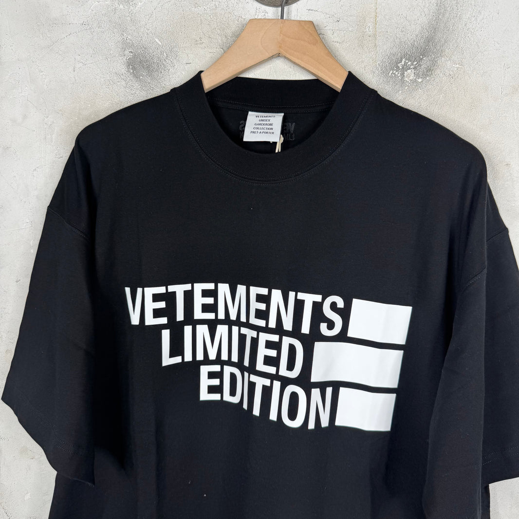 Vetements Limited Edition Logo T-Shirt