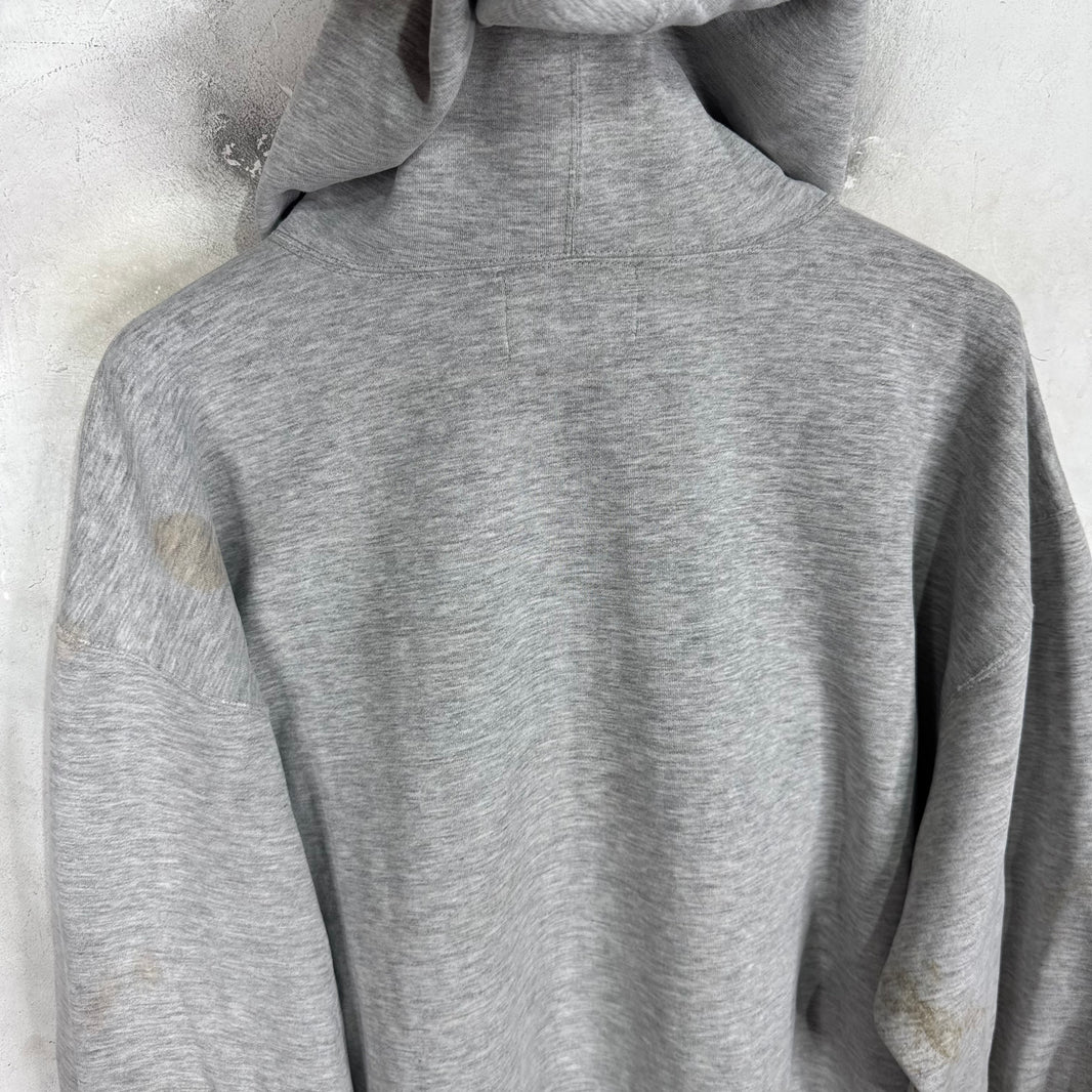 Vintage Grey A&F Smoked Hoodie