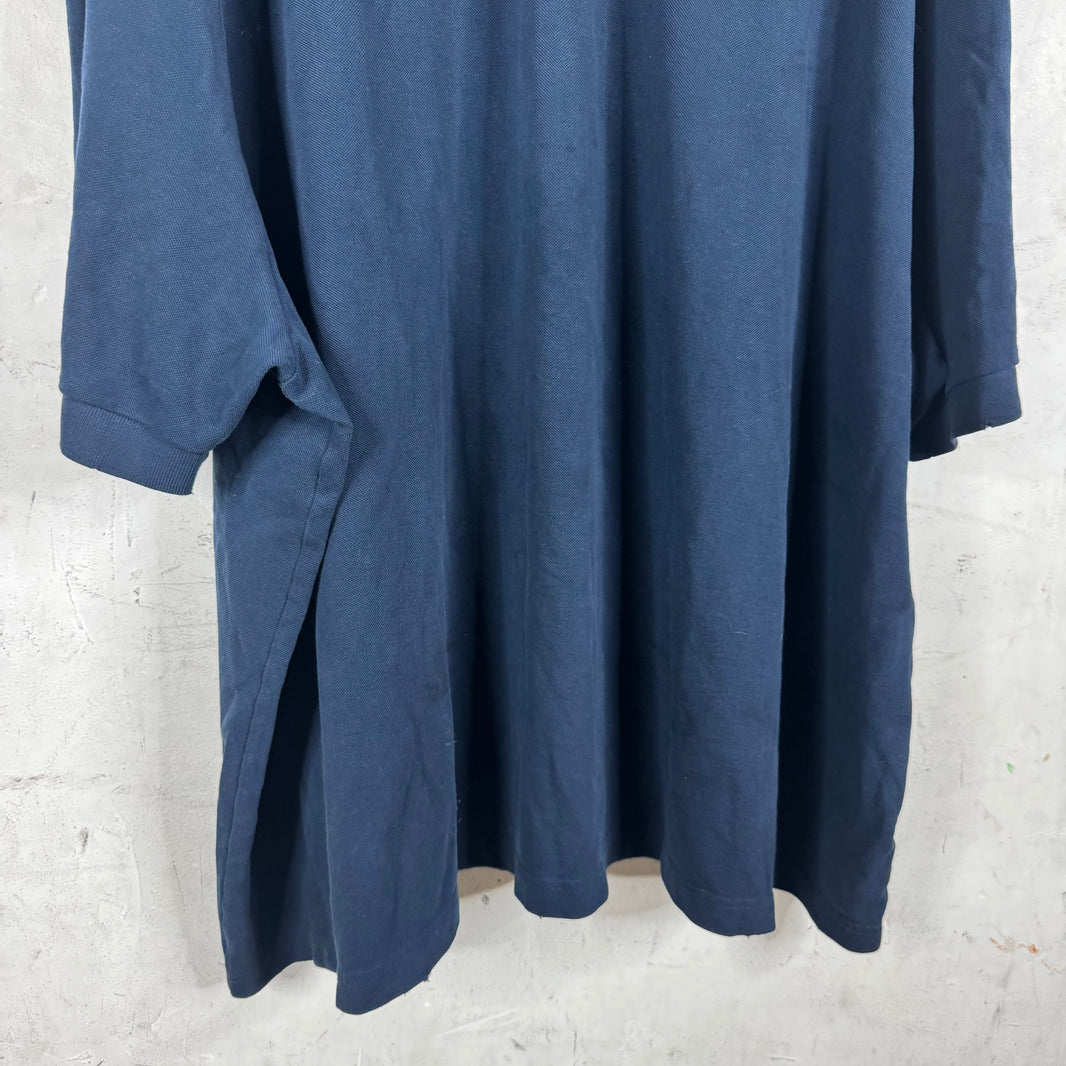 Balenciaga Distressed Oversized Polo