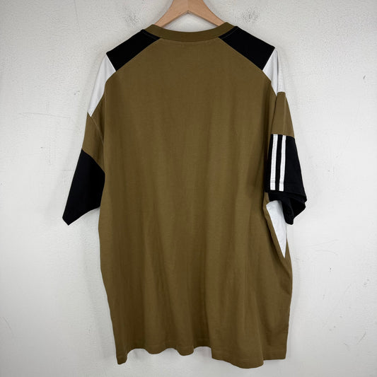 Martine Rose Brown Panelled Jersey T-Shirt