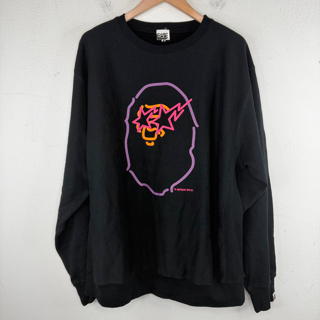 Bape Neon Crewneck