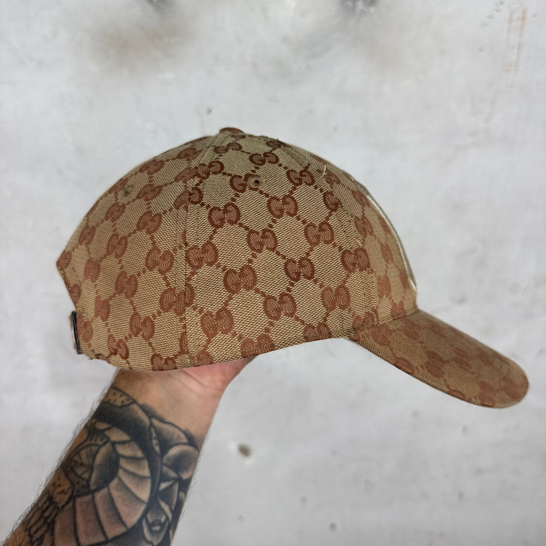 Gucci Yankees Canvas Monogram Hat