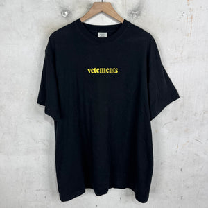 Vetements Front Logo T-Shirt