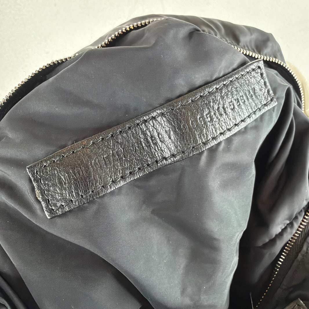 Balenciaga Leather Trash Bag