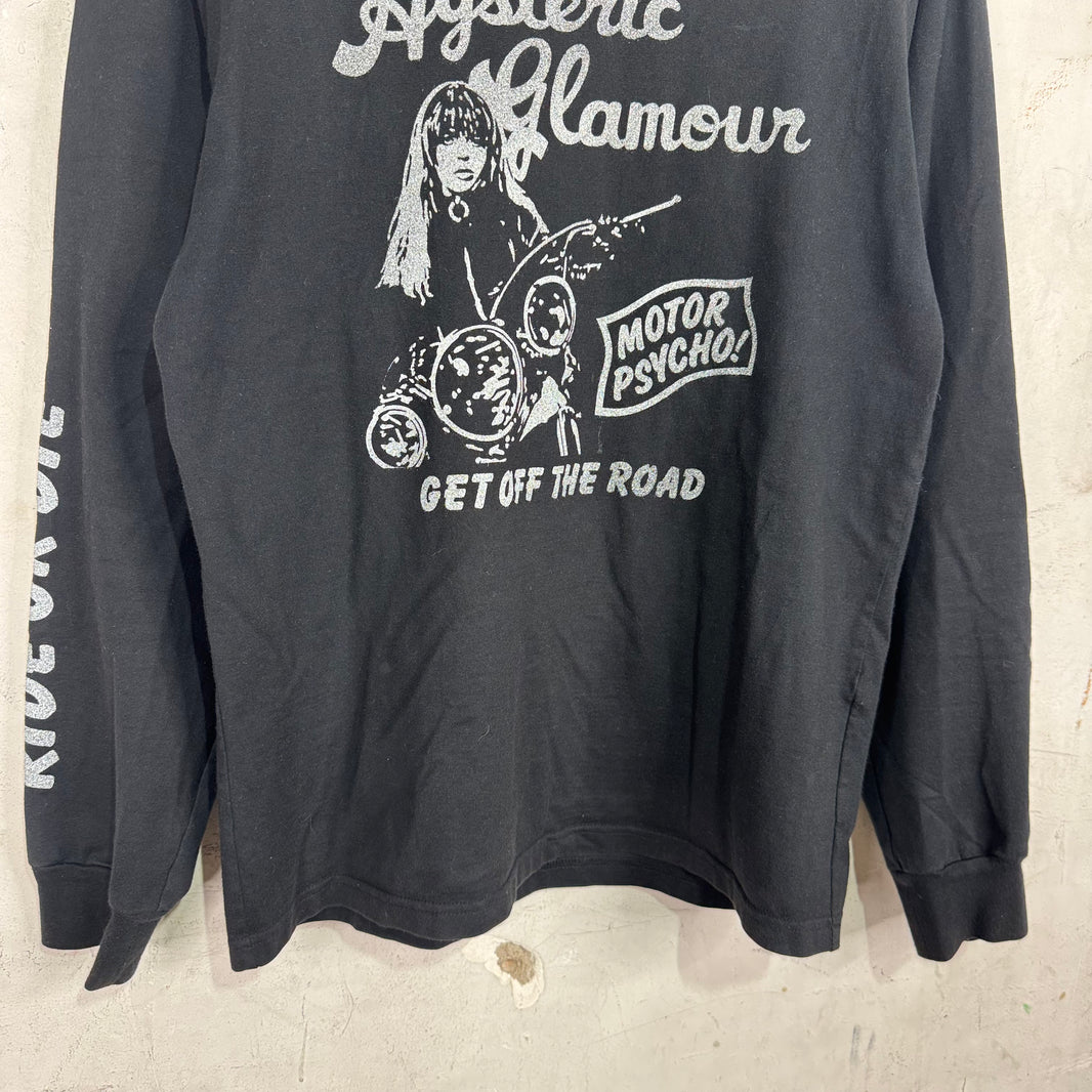 Hysteric Glamour Motor Psycho LS T-Shirt