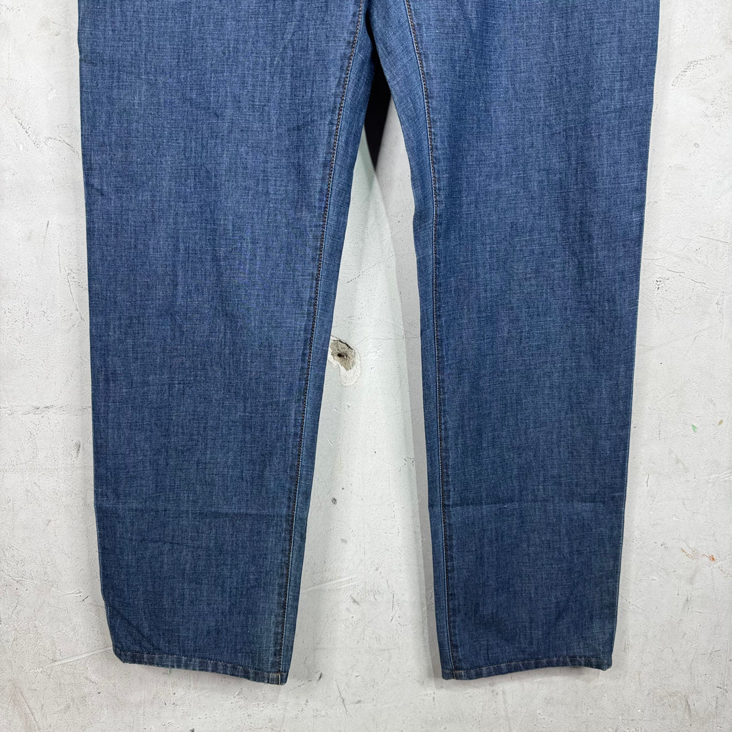 Zegna Medium Wash Lightweight Jeans