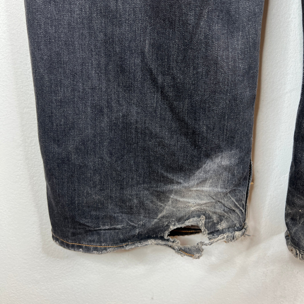 Acne Studios 2023 Trafalgar Leather Pocket Jeans