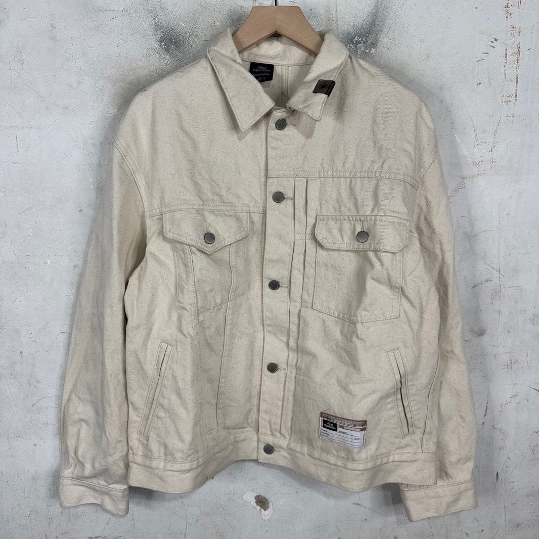 Maison Mihara Yasuhiro Beige Type 2 Denim Jacket