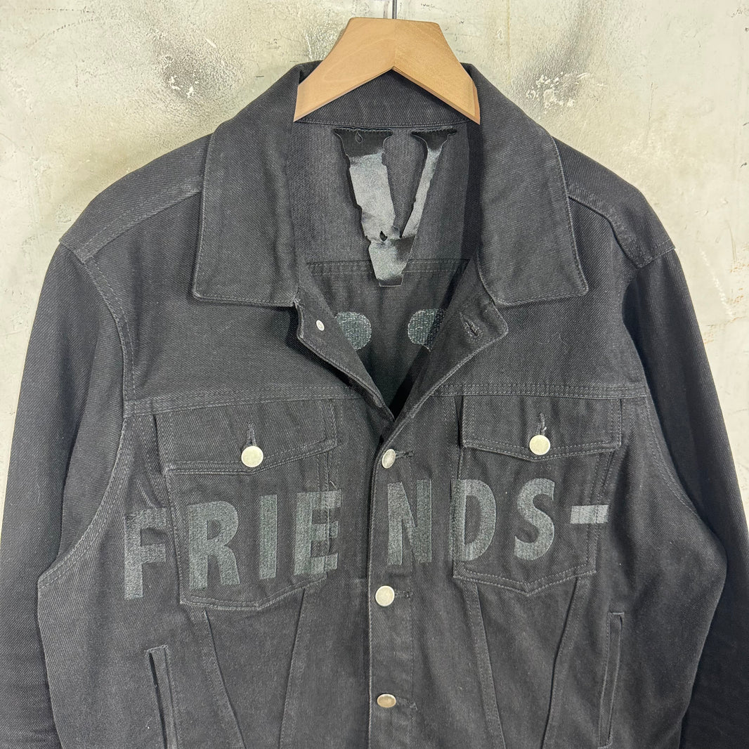 Vlone Friends Tonal Denim Jacket