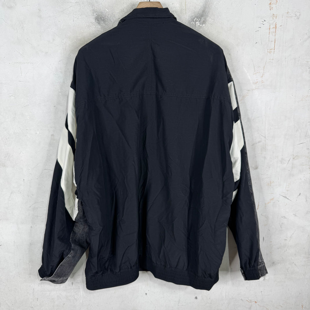 Balenciaga Hybrid Denim Track Jacket Sample