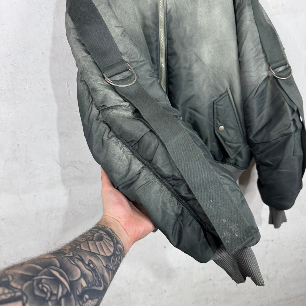 Acne Studios Distressed Bondage Bomber