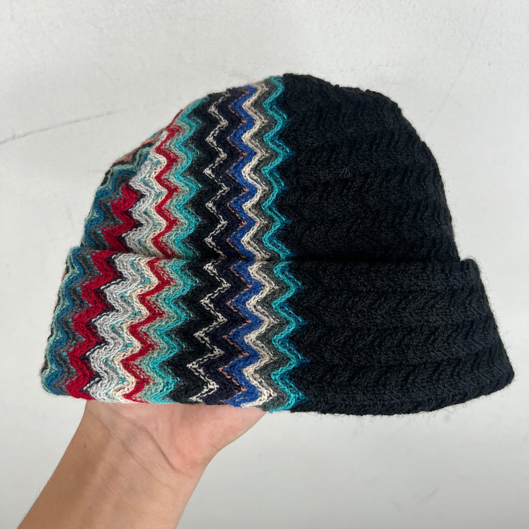 Missoni Multicolor Wool Knit Beanie