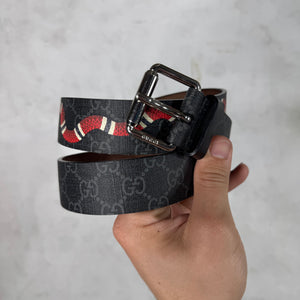 Gucci Monogram Snake Belt