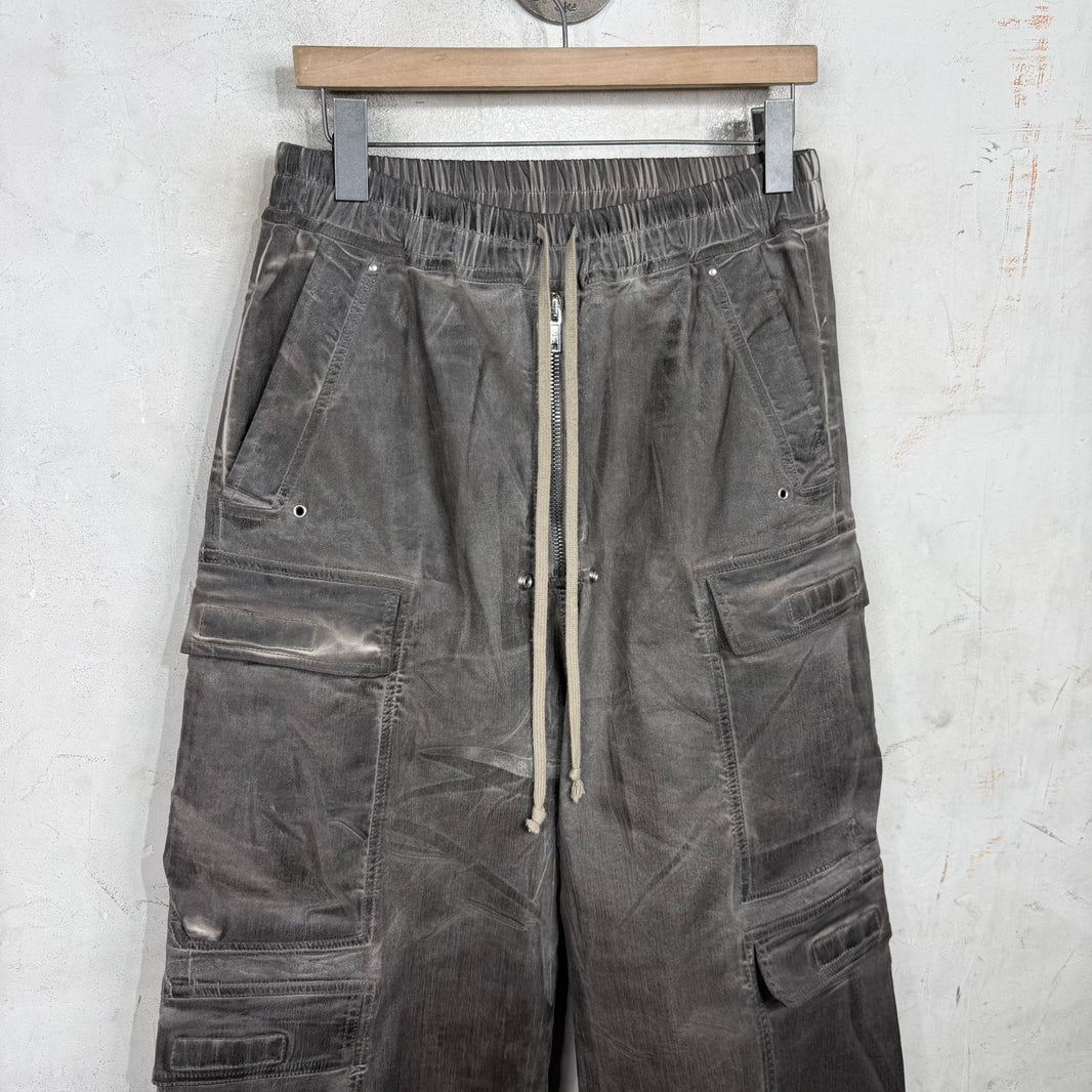 DRKSHDW Silver Waxed Bela Cargos