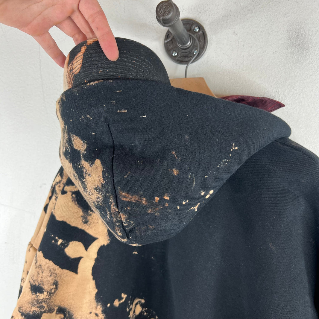 Balenciaga Bleached Unity Sports Icon Layered Hoodie