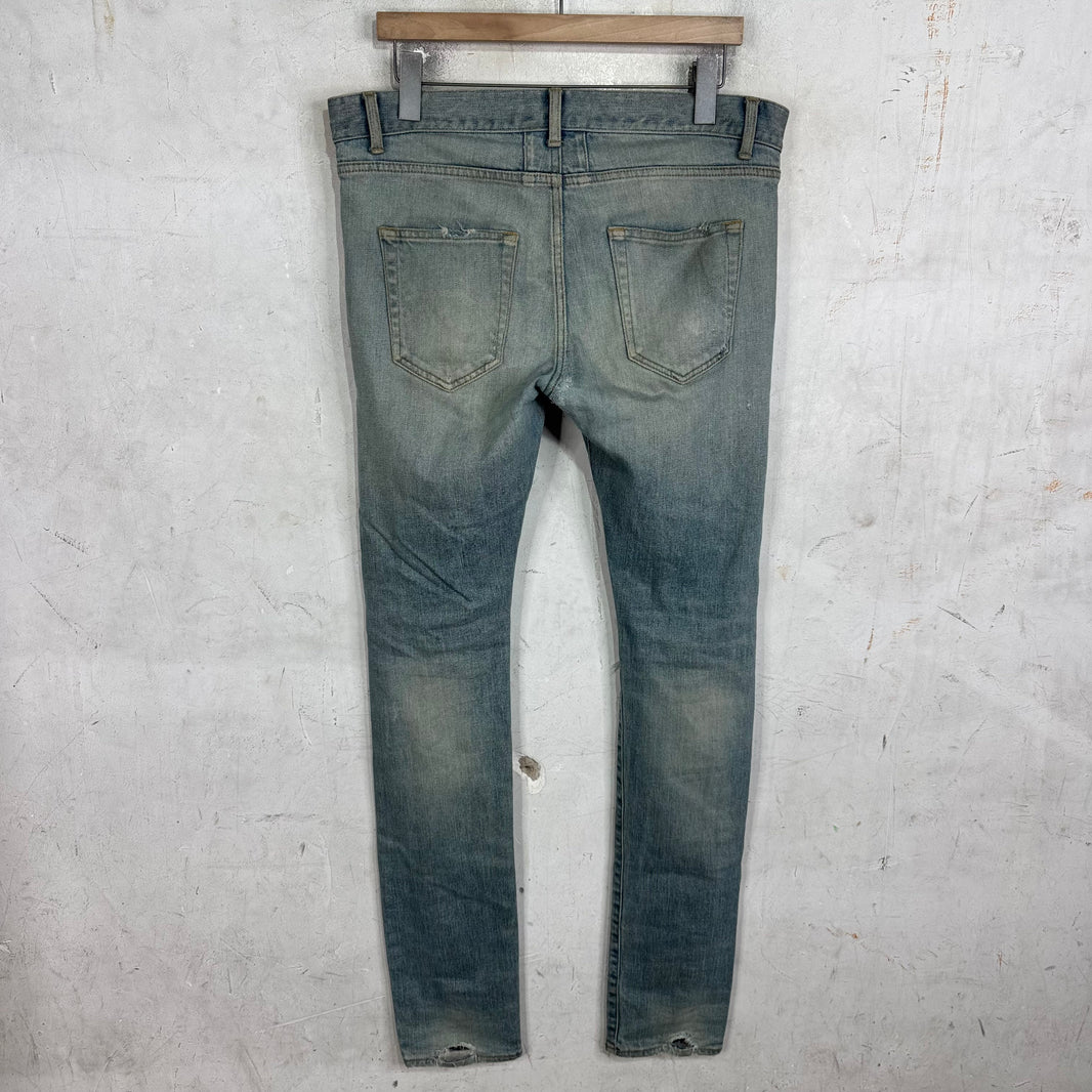 Saint Laurent D02 Crash Denim