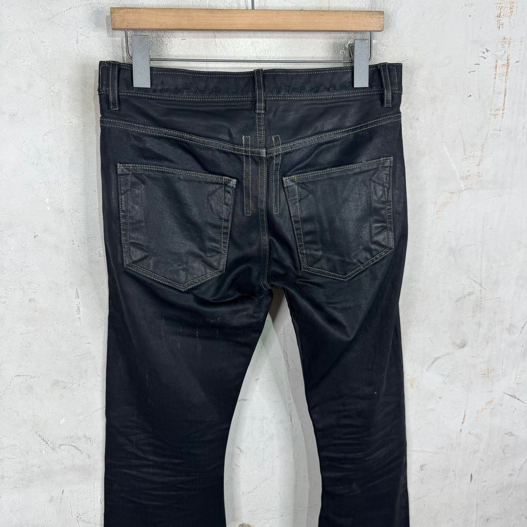DRKSHDW Waxed Older Detroit Jeans