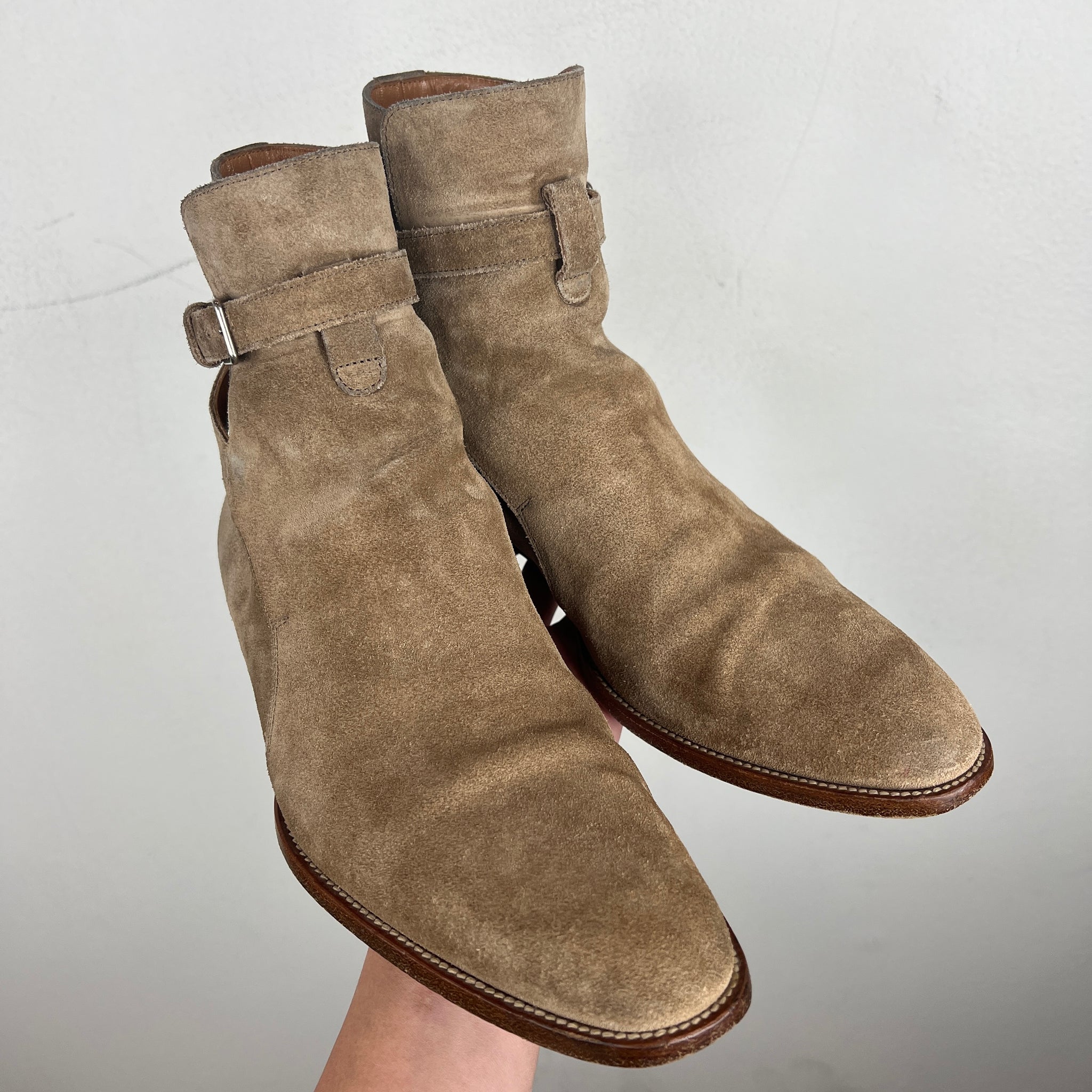 Saint Laurent Wyatt Jodhpur Boots