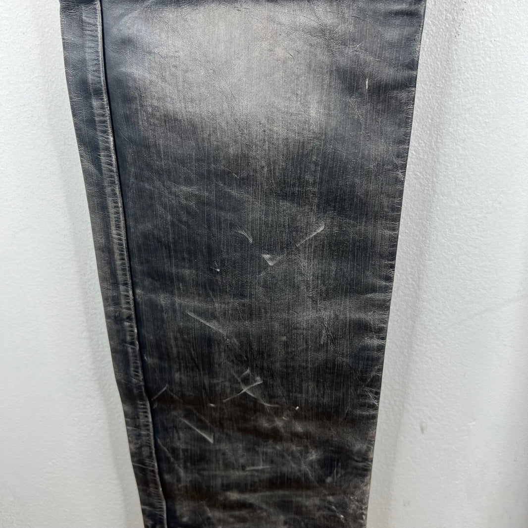424 Five Pocket Leather Jeans