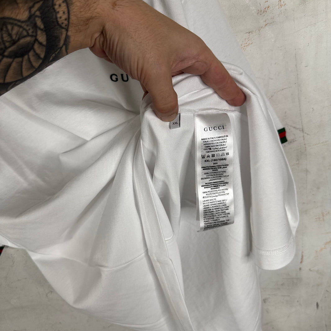 Gucci Webbed Ringer T-Shirt