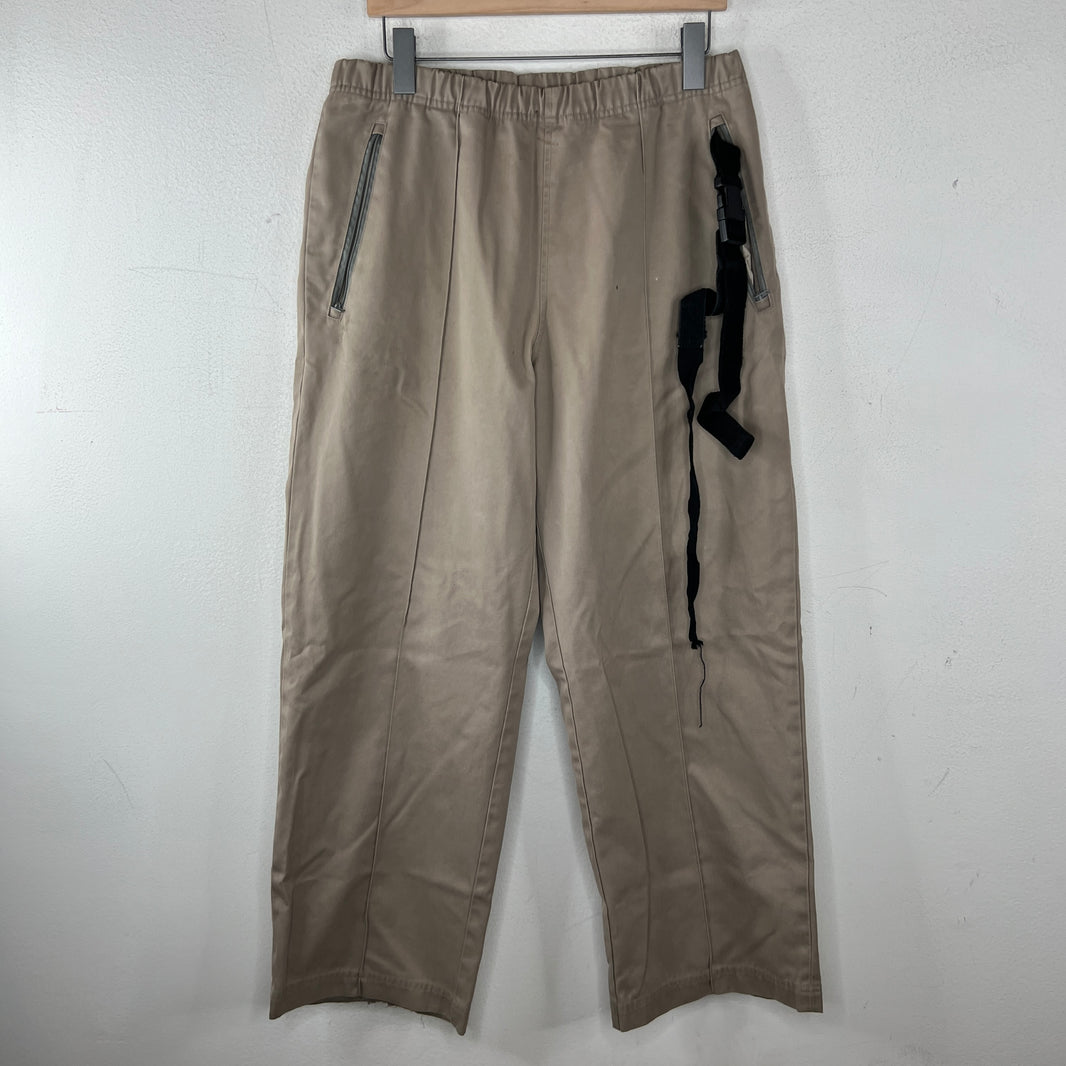 Maison Margiela Nylon Pleated Trousers