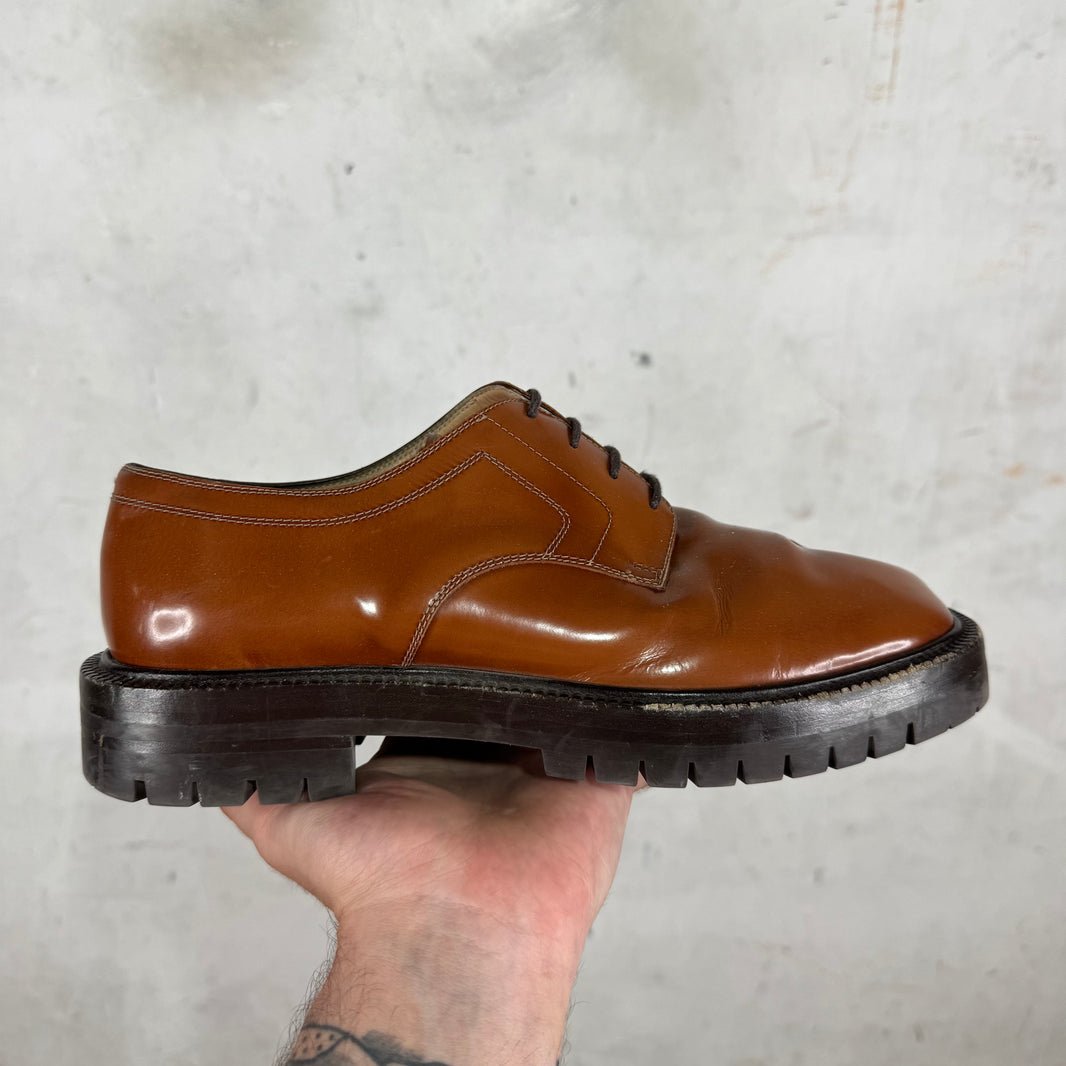 Margiela Brown Tabi Derbys
