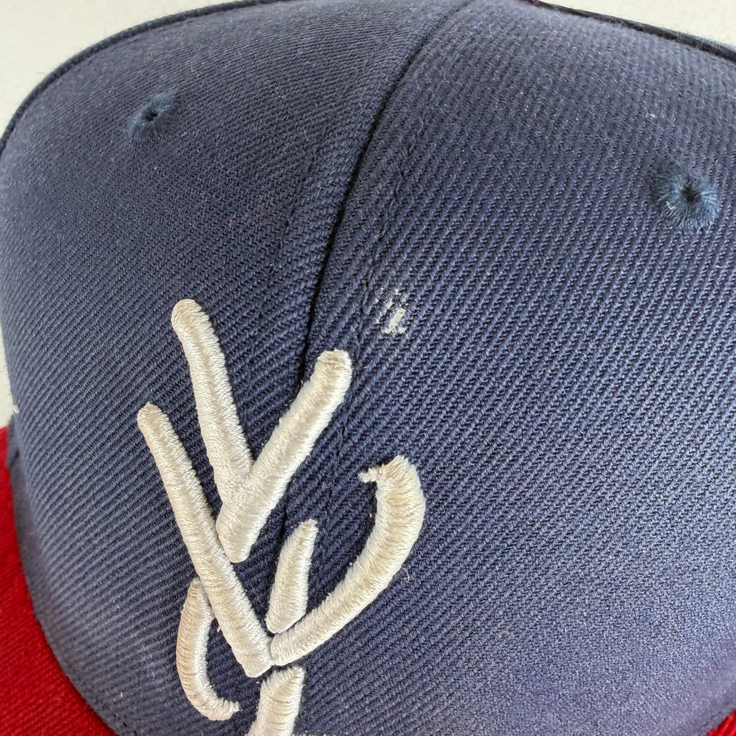 YVL Navy/Red Fitted Hat