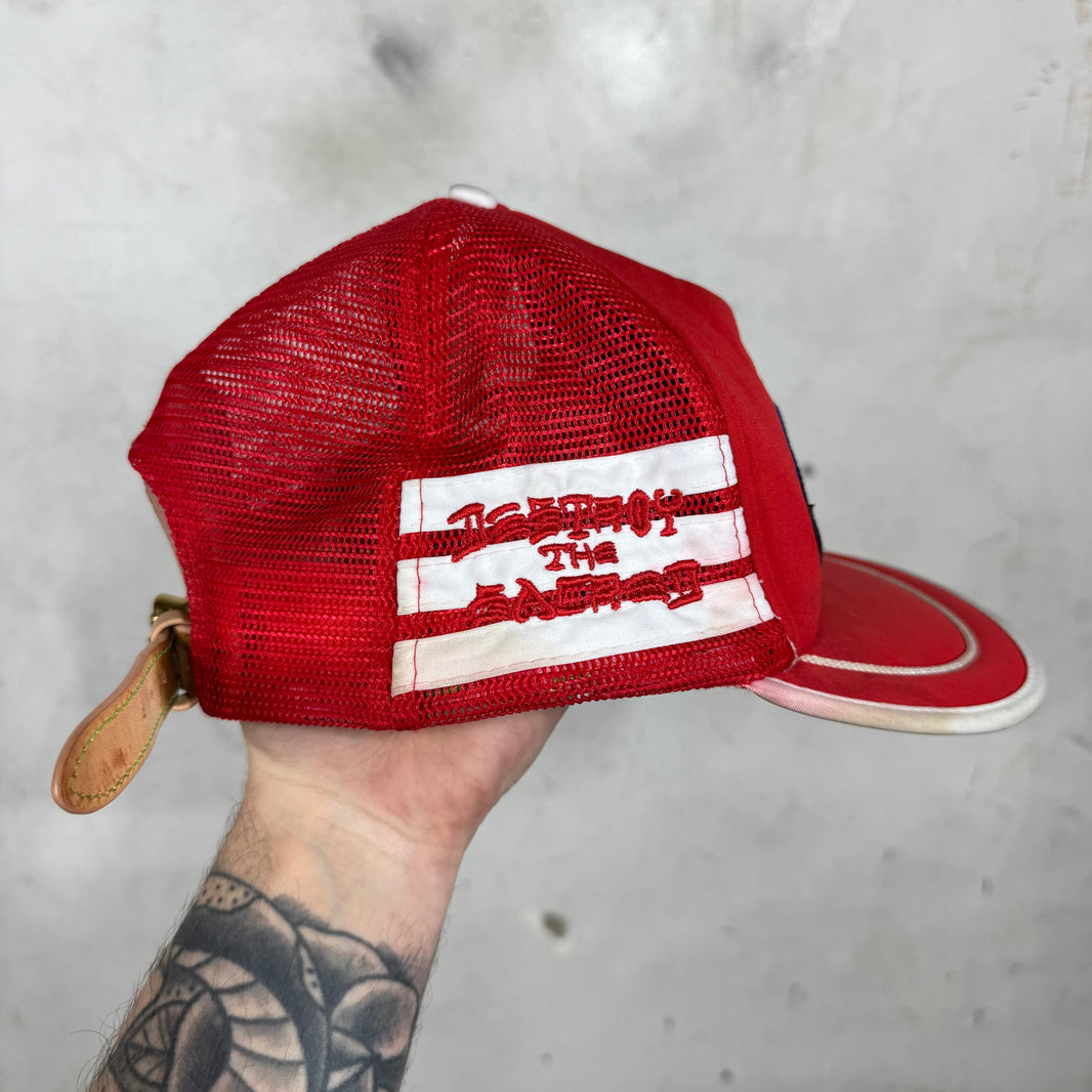 Better With Age Red Patched Trucker Hat