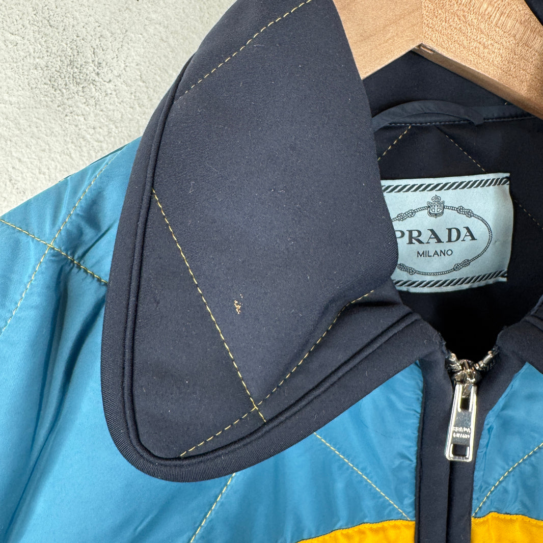 Prada Cropped Quilted Jacket