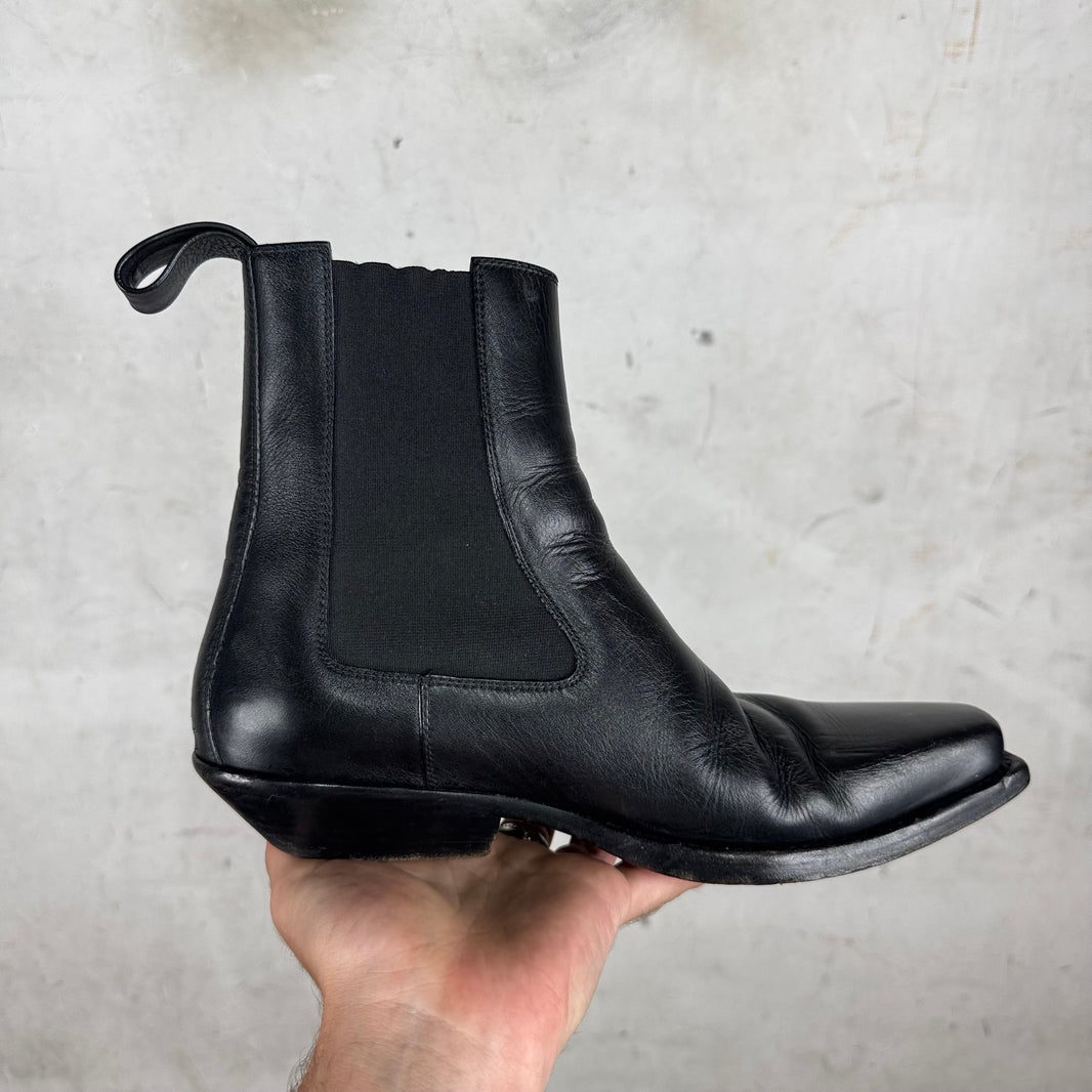 Bottega Veneta Cuban Heeled Boots