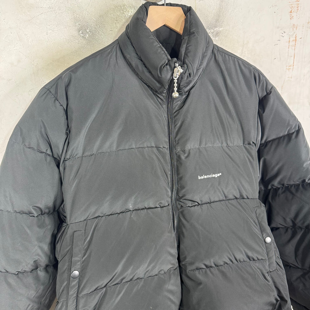 Balenciaga 17' Black C Curve Puffer Jacket