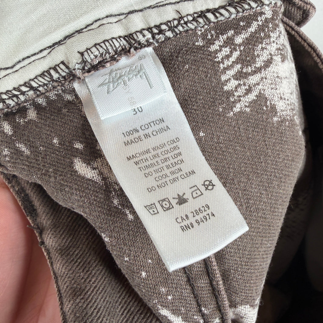 Stussy Brown Double Knee Carpenter Pants