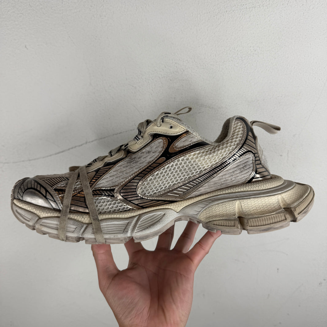 Balenciaga Cream/Silver 3XL Sneakers