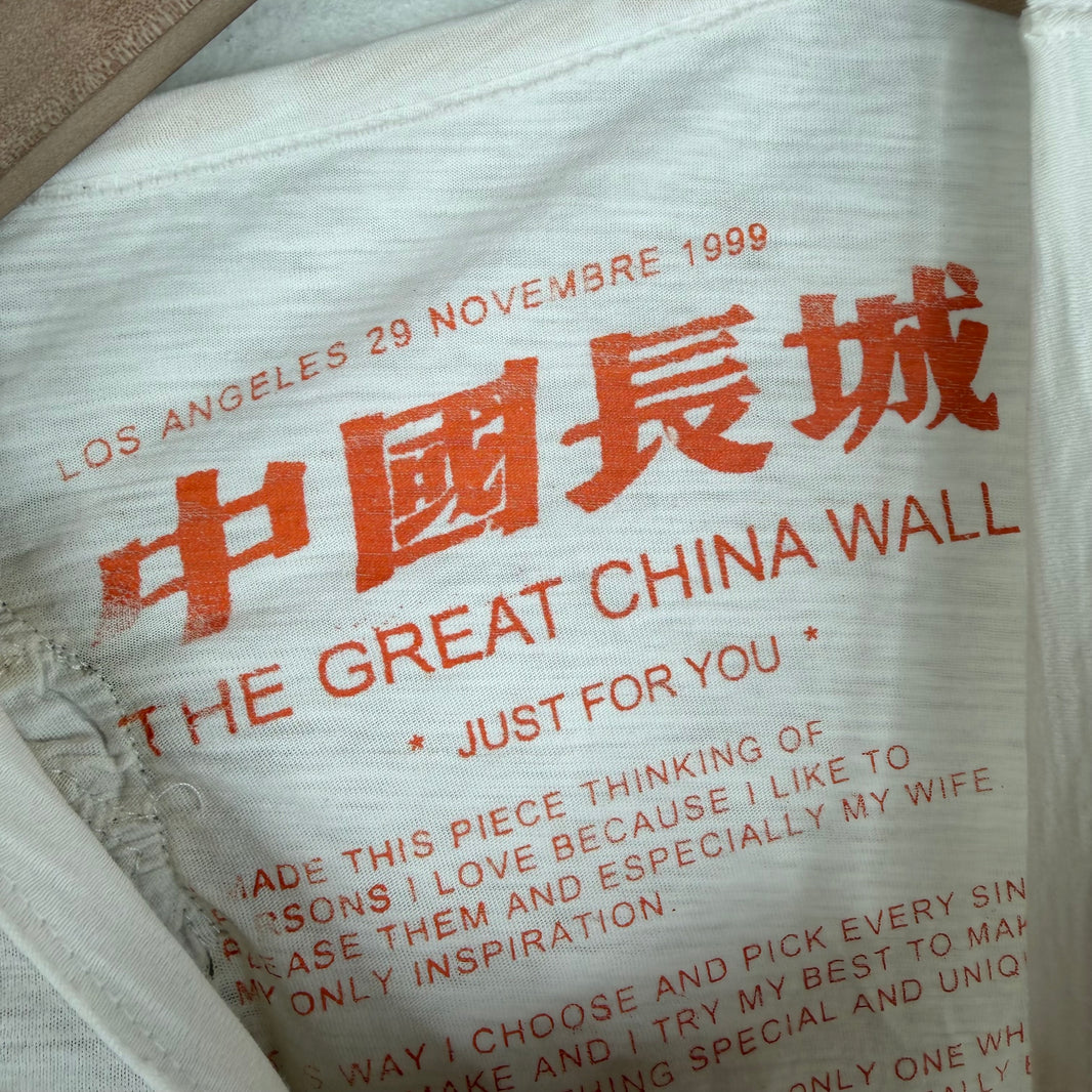 The Great China Wall Skull Patch LS Shirt