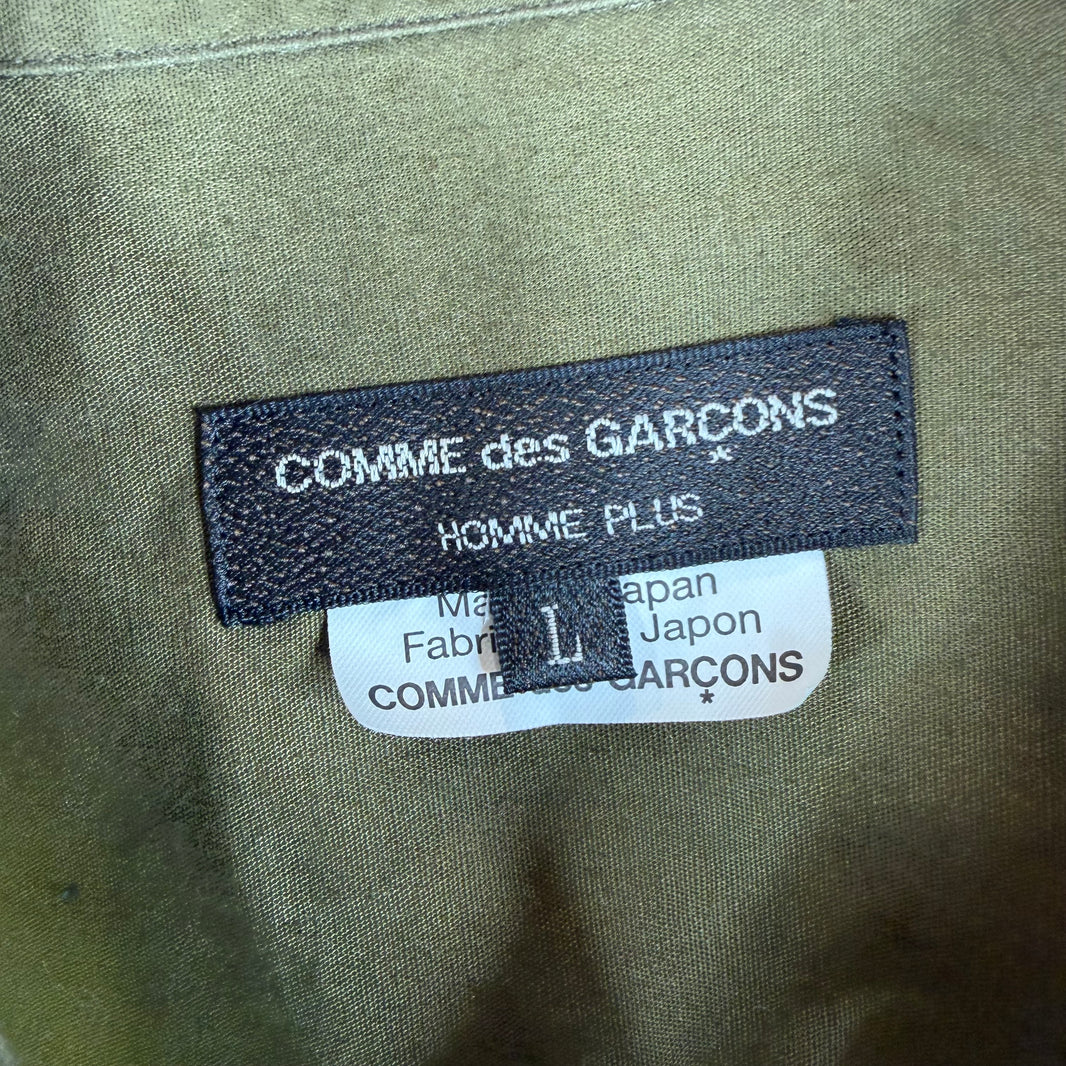 CDG Homme Green Spray L/S Shirt