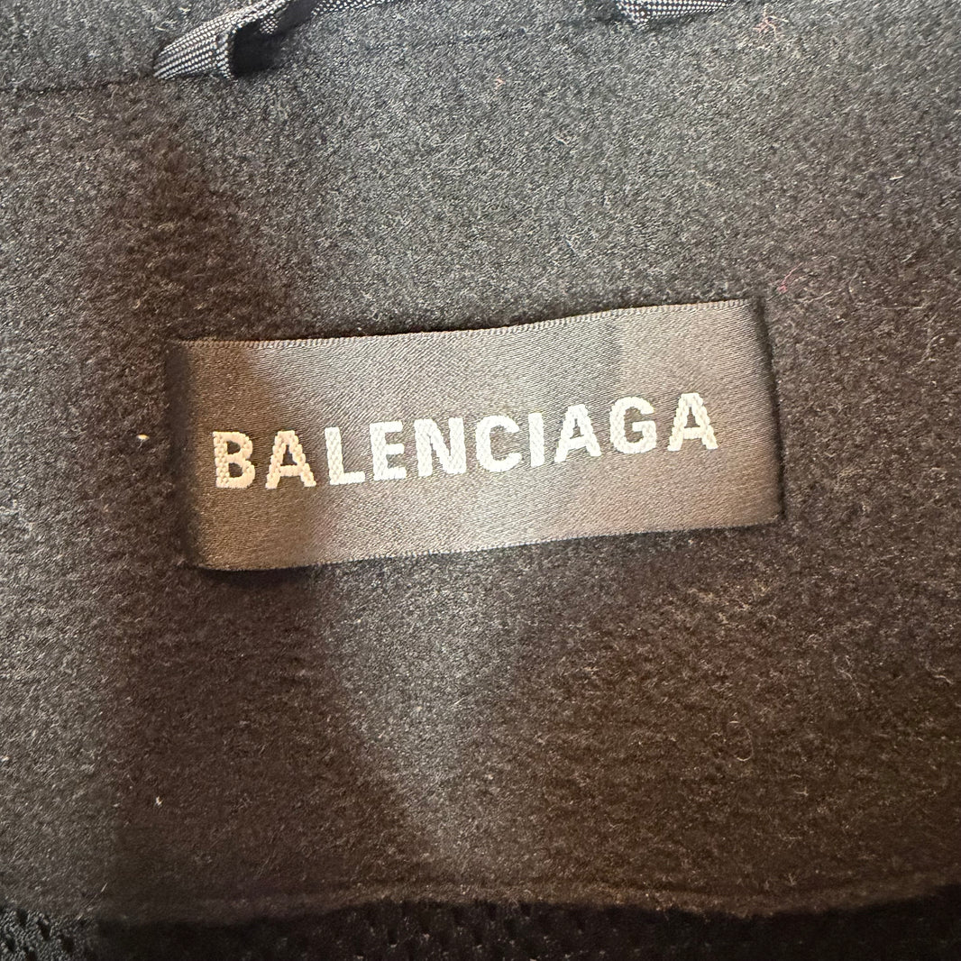 Balenciaga Nylon Spellout Anorak Jacket
