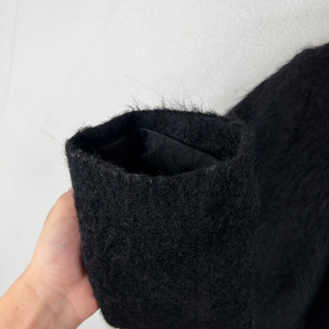 Ann Demeulemeester Mohair Trench Coat