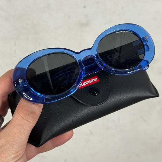 Supreme x Number Nine Blue Sunglasses