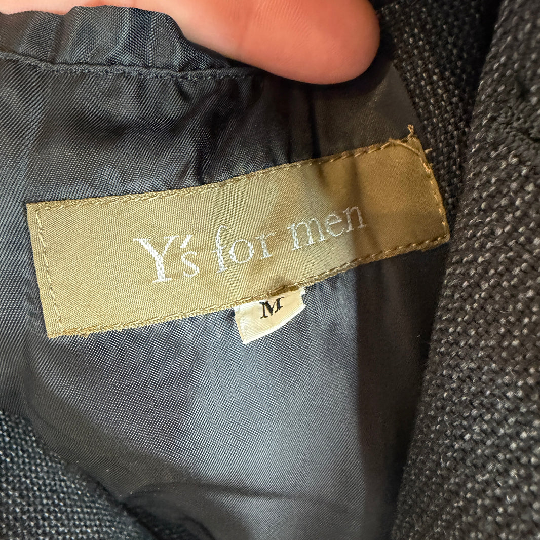 Yohji Y's For Men Wool Trench Coat